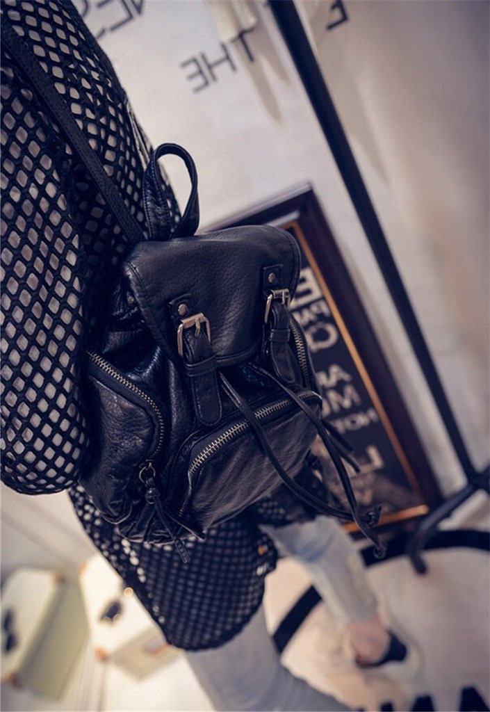 Small Leather Backpack Bag for Women SK5838 - Image 8
