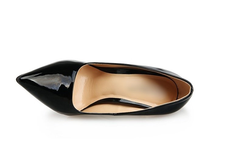 Metal Heel Patent Stiletto Heels for Women SK6414 - Image 16