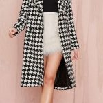 siyah beyaz ekose ceket