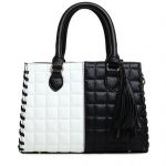 siyah beyaz kol çantası