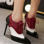 siyah beyaz stiletto