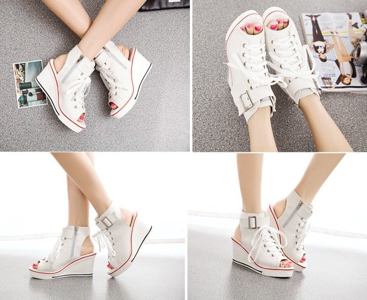 Wedge Sandal Sneakers for Women SK10673 - Image 11
