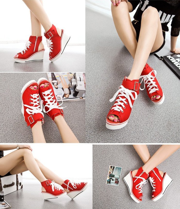 Wedge Sandal Sneakers for Women SK10673 - Image 10