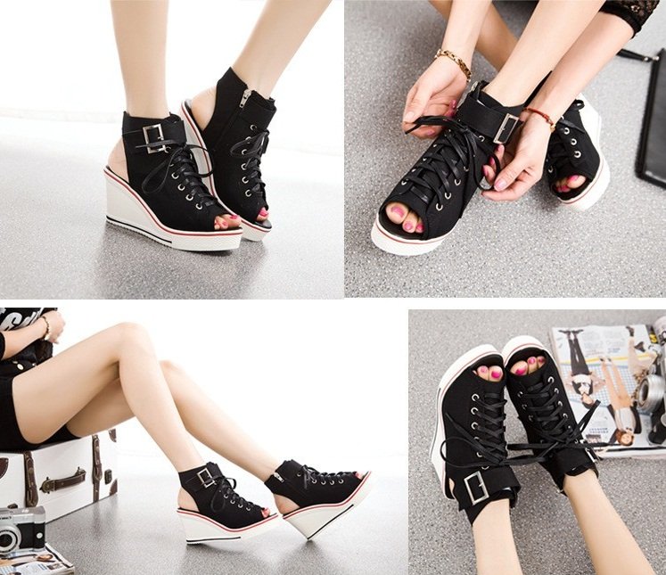 Wedge Sandal Sneakers for Women SK10673 - Image 12