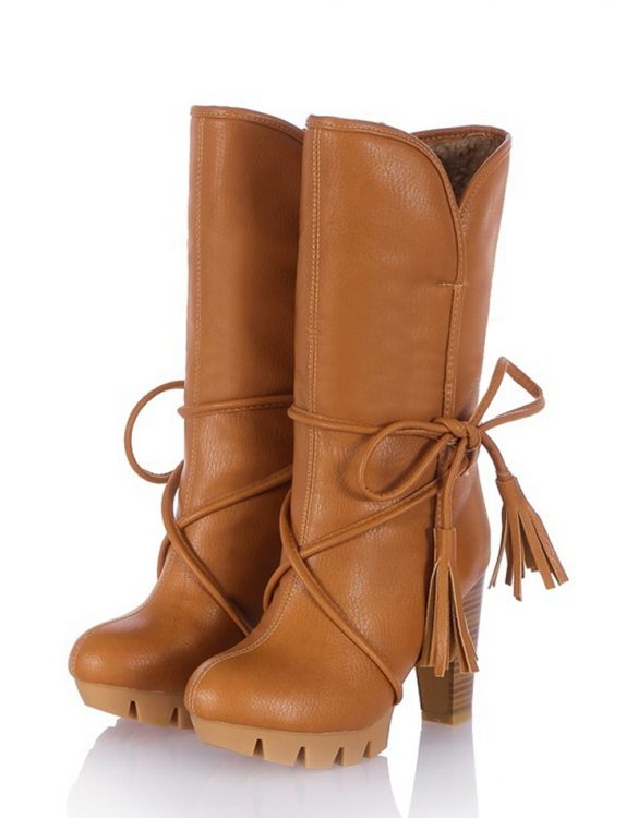 taba kalın topuk bağcık detaylı bot sk14169 taba kalın topuk bağcık detaylı bot sk14169