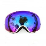 beyaz çift lens unisex kayak gözlüğü modelleri sk15055