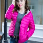 fuşya çift taraflı bayan şişme mont sk15811