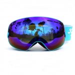 mavi çift lens unisex kayak gözlüğü modelleri sk15055