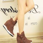 sk15857 kahverengi süet sneaker
