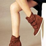 sk16119 kahverengi bantlı sneaker