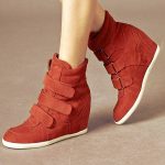 sk16119 kırmızı bantlı sneaker