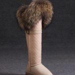 bej kürklü ugg çizme sk17733