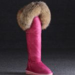 fuşya kürklü ugg çizme sk17733