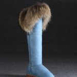 mavi kürklü ugg çizme sk17733