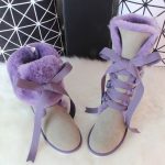 mor kürklü ugg kar botu sk17939
