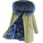 mavi kapşonlu kürk modelleri 2017 sk18481