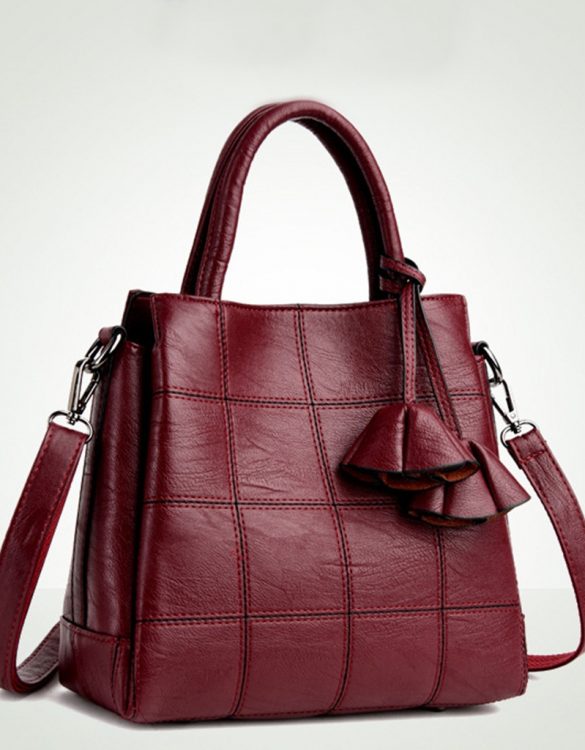 bordo dikiş detaylı deri çanta sk24439 bordo dikiş detaylı deri çanta sk24439