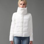 beyaz yakalı kısa şişme mont sk26535