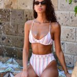 beyaz push up yüksek bel bikini sk40162