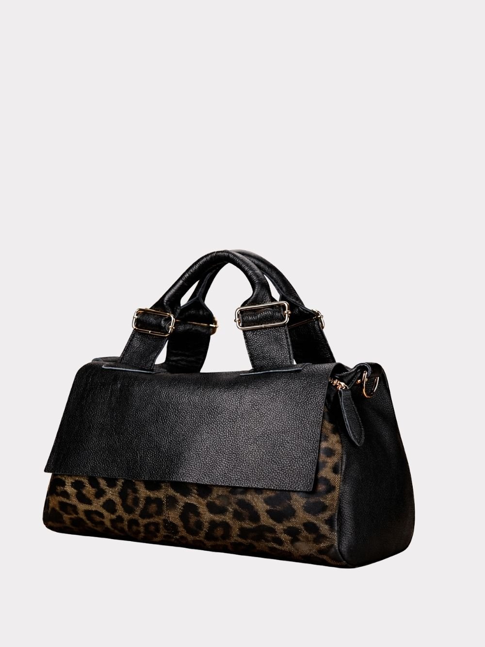 large genuine leather shoulder bag