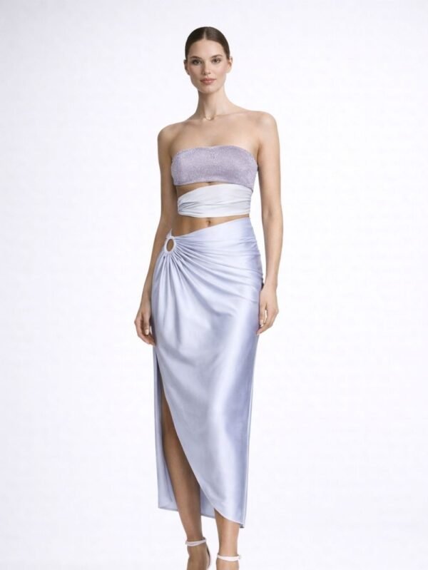 elegant pearl mayokini women beachwear front view