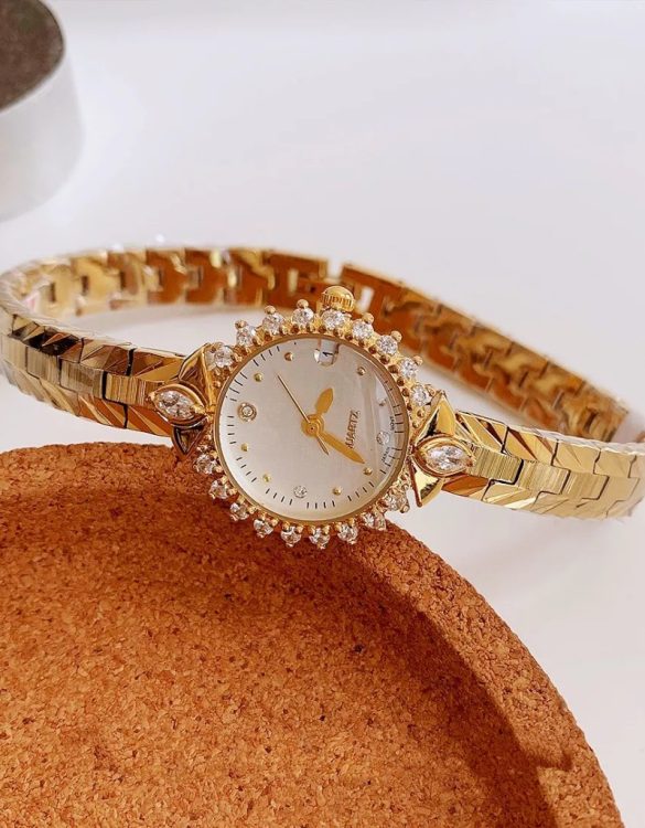 Vintage 24 ayar Altın Kaplama Saat SK55350 Vintage 24 ayar Altın Kaplama Saat SK55350