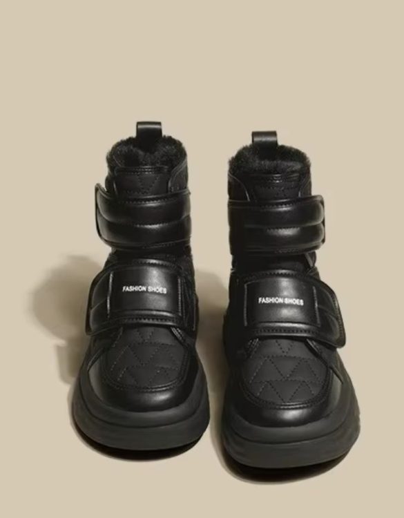 İçi Kürklü Bantlı Kadın Bot SK57002