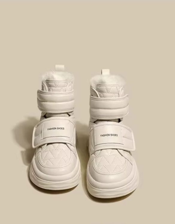 İçi Kürklü Bantlı Kadın Bot SK57002