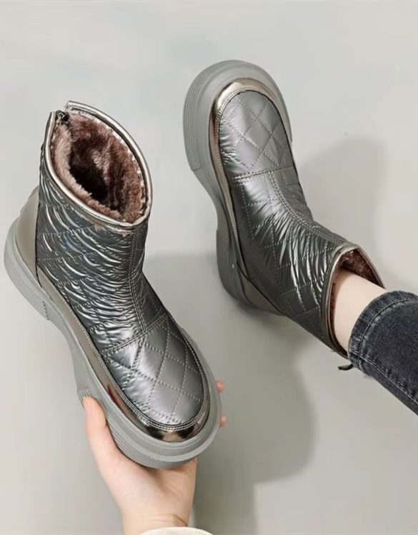 İçi Kürklü Parlak Kar Botu SK56967