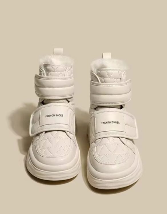 İçi Kürklü Bantlı Kadın Bot SK57002