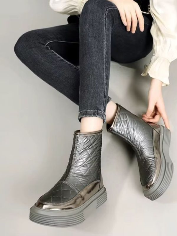 İçi Kürklü Parlak Kar Botu SK56967