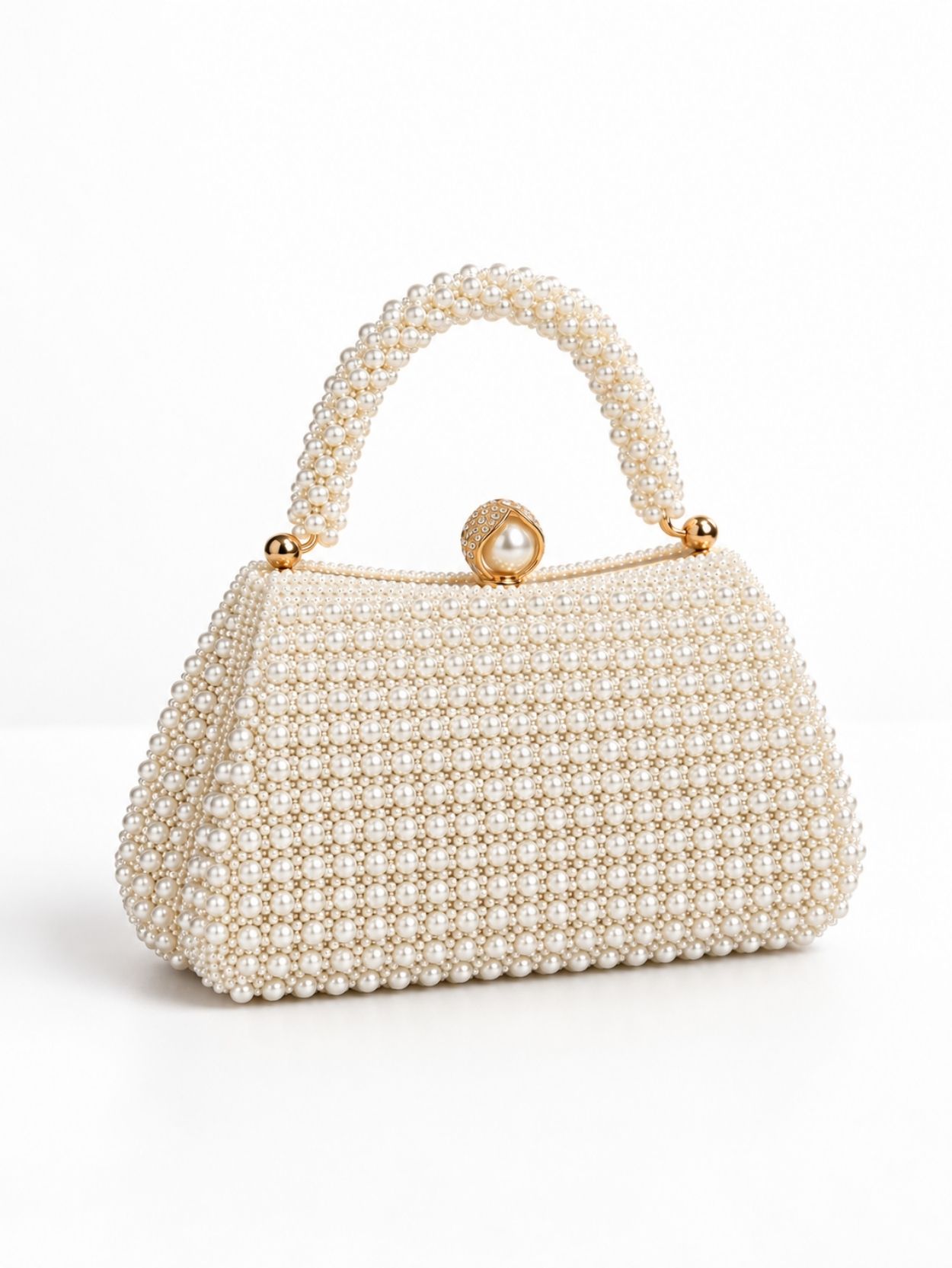Pearl Beaded Evening Clutch Bag SK62943 - Image 2